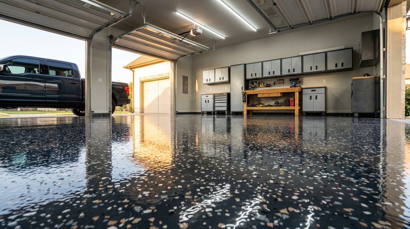 Epoxy Garage Floor Pros and Cons for Montgomery County Homeowners