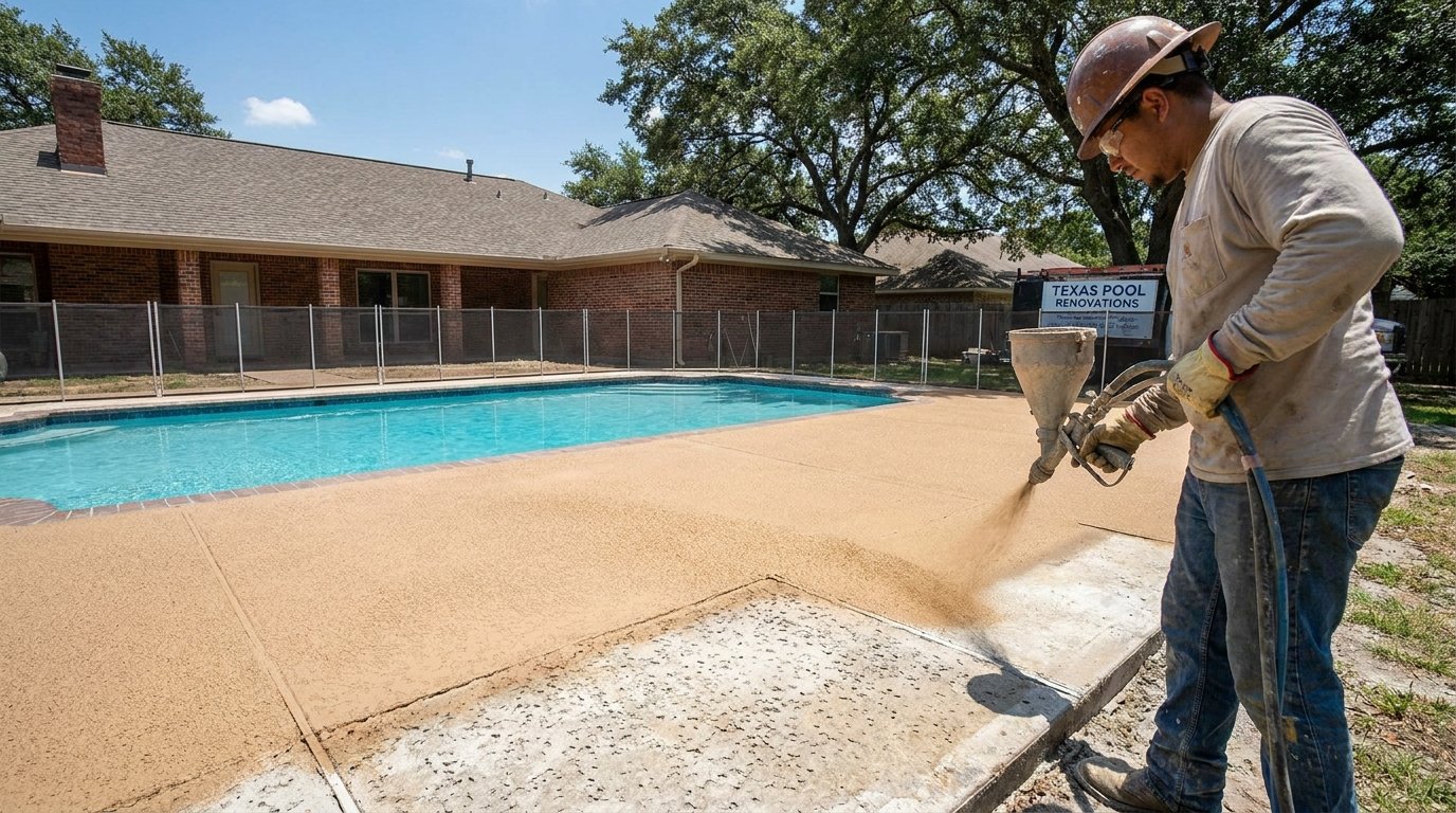 How Much Does Pool Deck Resurfacing Cost in Southeast Texas? 2026 Price Drivers