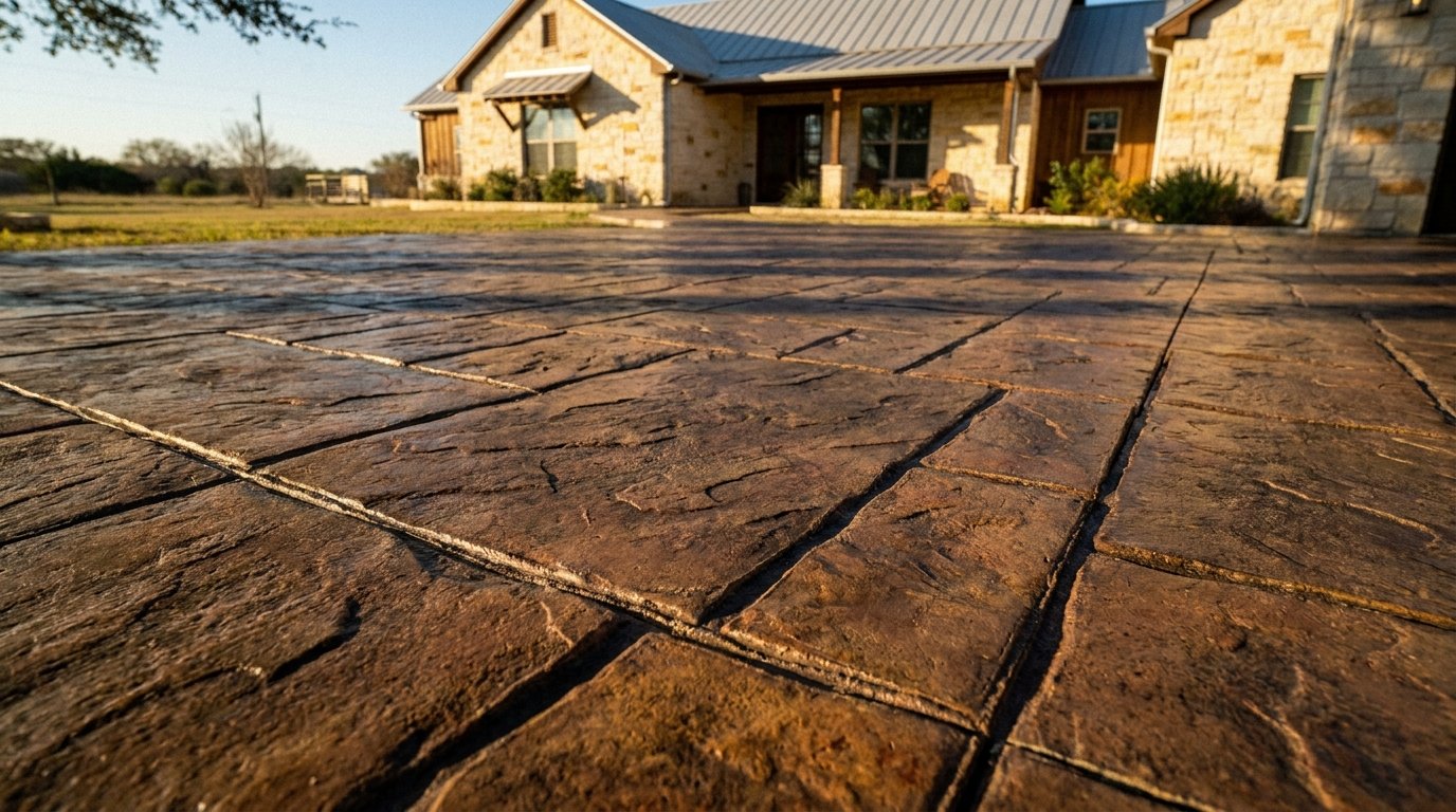 2026 Stamped Concrete Cost in Montgomery County: Square Footage & Other Price Factors